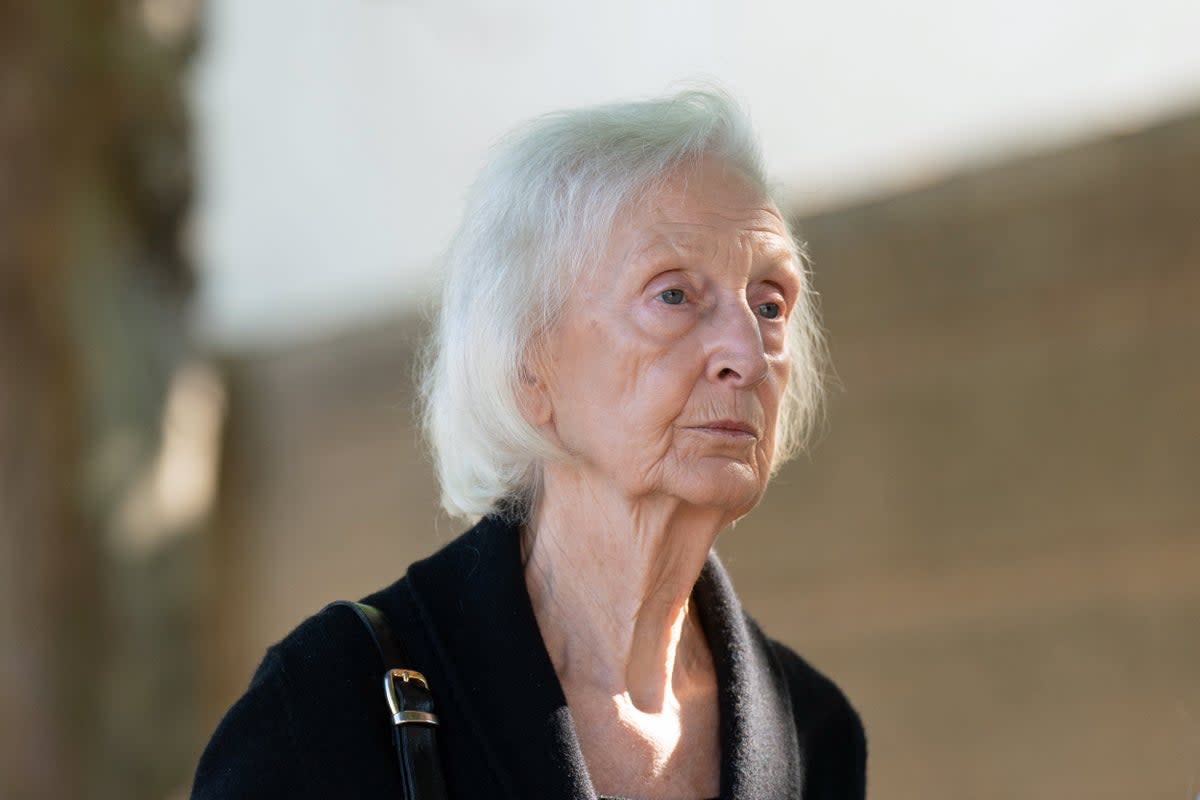 Shelagh Robertson arrives at Cambridge Crown Court (Joe Giddens/PA) (PA Wire)