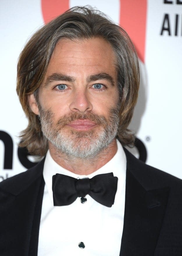 Chris Pine attends the Elton John AIDS Foundation's 30th Annual Academy Awards Viewing Party in March 2022