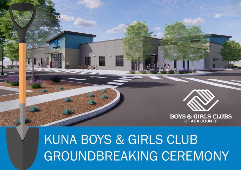 The Boys & Girls Club plans to build a new location at W. Mendi Place in Kuna. Kuna Boys & Girls Club