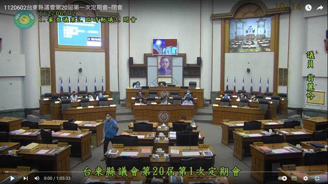 台東縣政府11項議會提案卡關，台東縣議會將提前於6／15召開臨時會審查。（翻攝照片／蕭嘉蕙台東傳真）