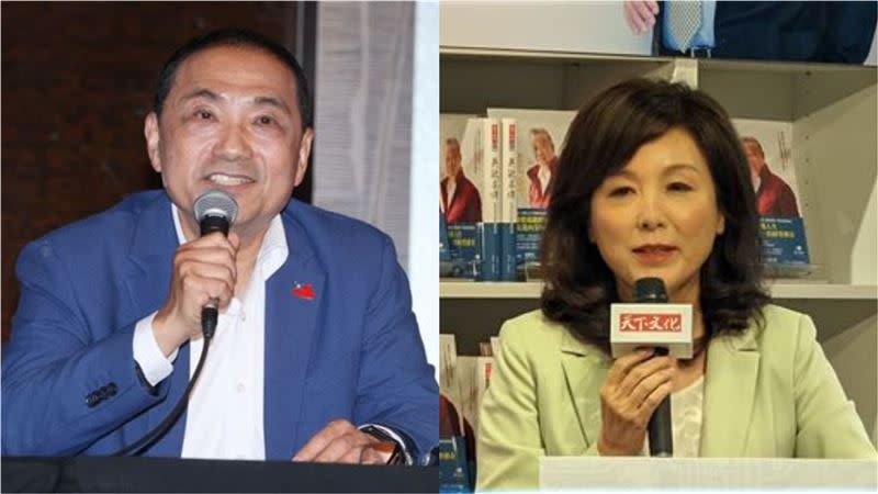 傳侯友宜副手是新光銀行副董事長、前金管會副主委李紀珠。（圖／記者邱榮吉攝影、翻攝自李紀珠臉書）