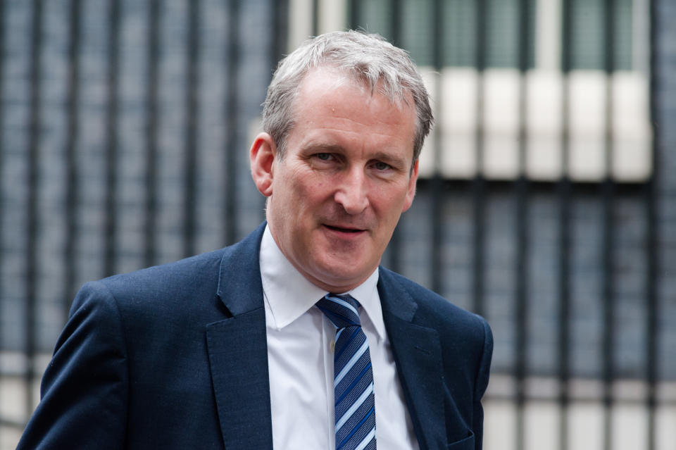Secretary of State for Education Damian Hinds leaves 10 Downing Street after the weekly Cabinet meeting on 09 July, 2019 in London, England. (Photo by WIktor Szymanowicz/NurPhoto via Getty Images)