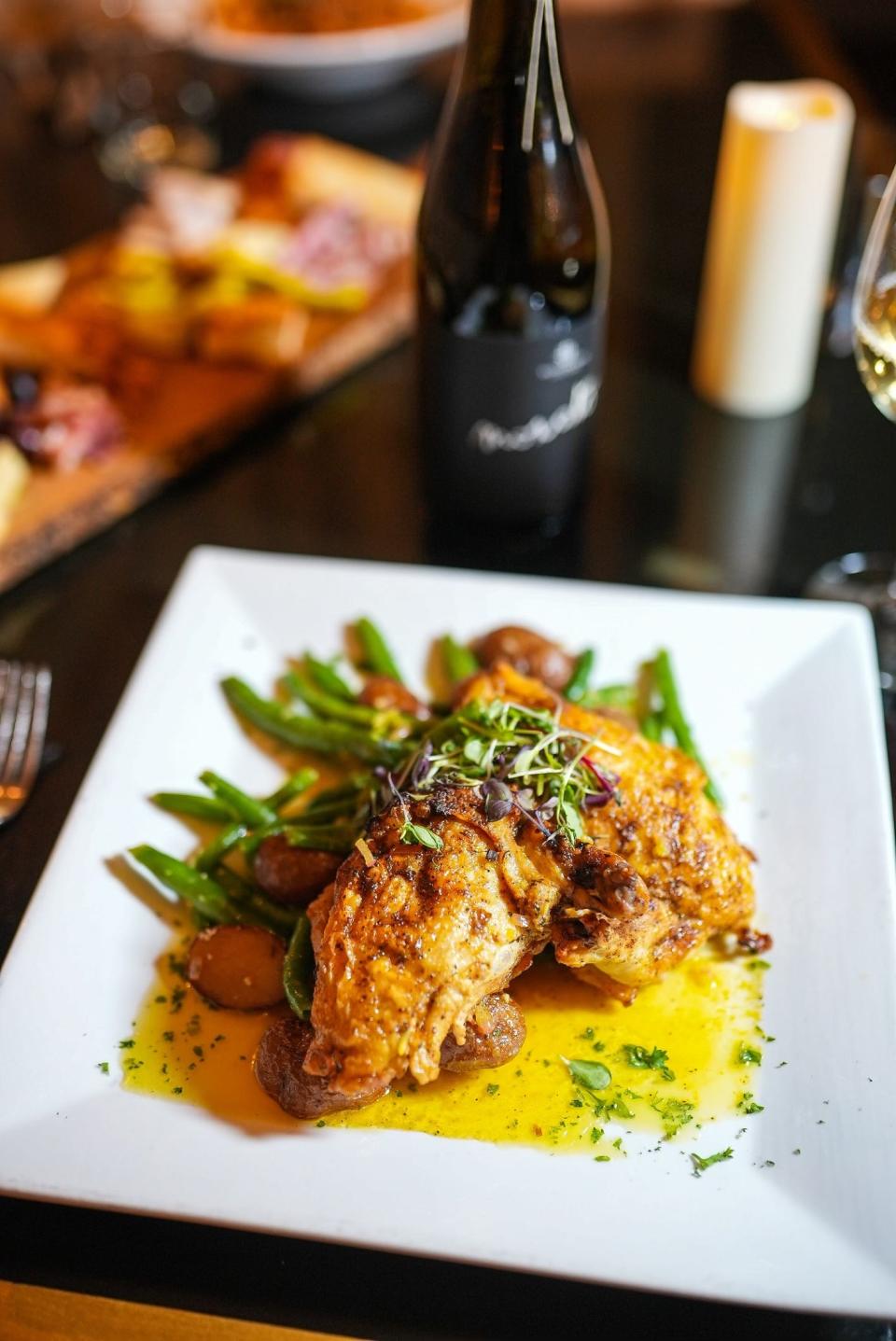 Statler Chicken is one of the Easter specials at The George restaurant in Providence.