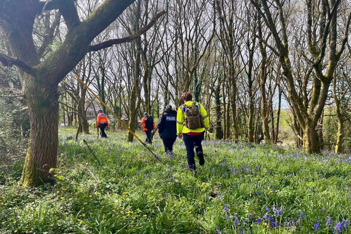 Police and Wiltshire Search and Rescue search Swindon <i>(Image: Wiltshire Search and Rescue)</i>