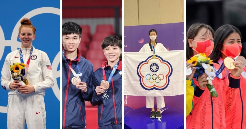 <p>The 2020 Tokyo Olympics has seen many new faces and young blood, including a significant number of Gen Z athletes. (Photos courtesy of the Associated Press,  @chia__ling_ / Instagram, @lin__yun_ju_ / Instagram)</p>
