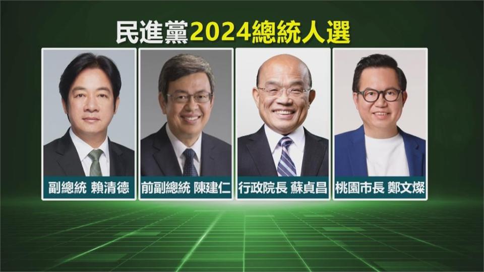 2024總統大選戰開打！　藍綠白呼聲高人選一次看