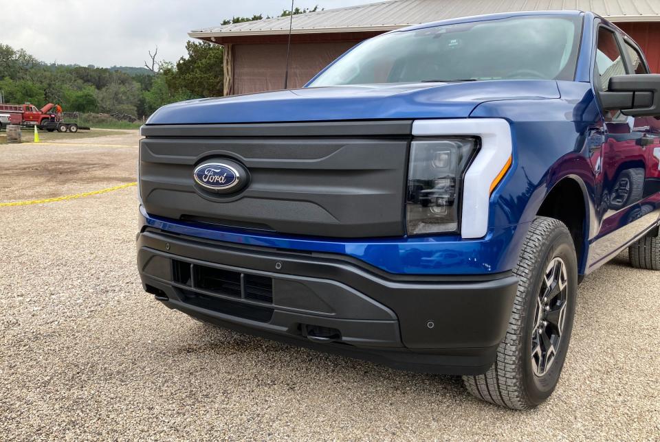 The Ford F-150 Lightning Pro.