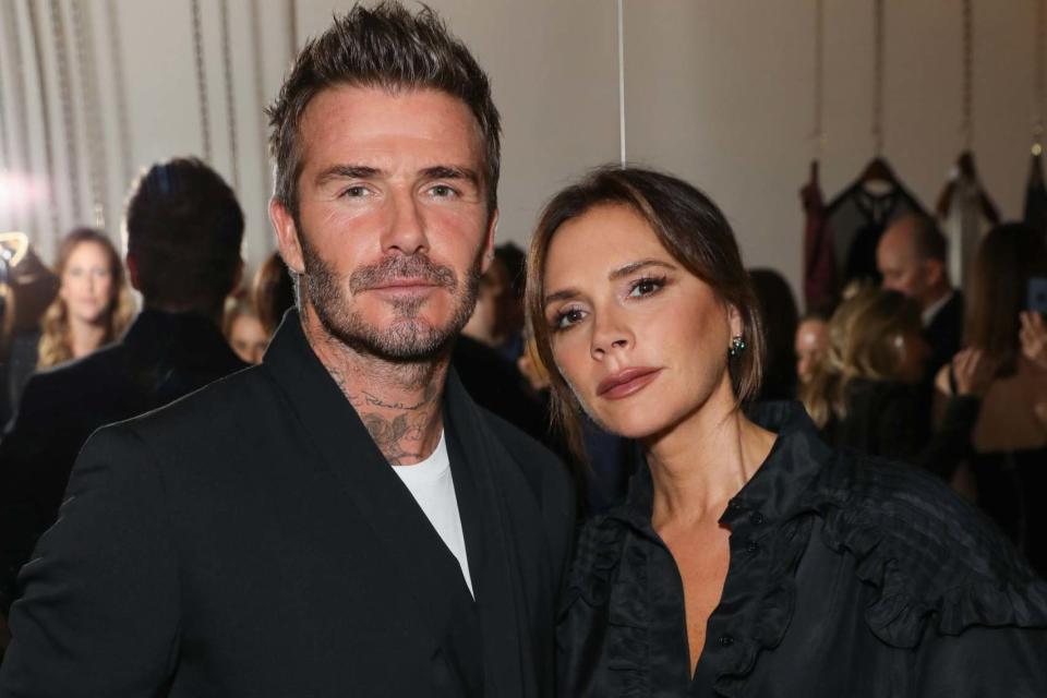 David and Victoria Beckham (WireImage for White Company)