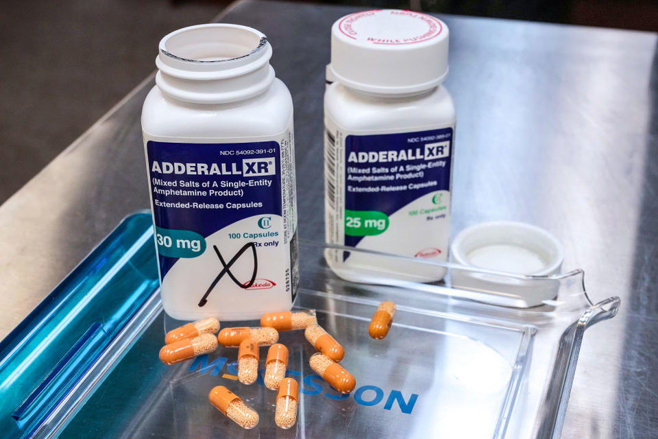 ADHD Medications As Drug Shortage Continues (George Frey / Bloomberg via Getty Images file)