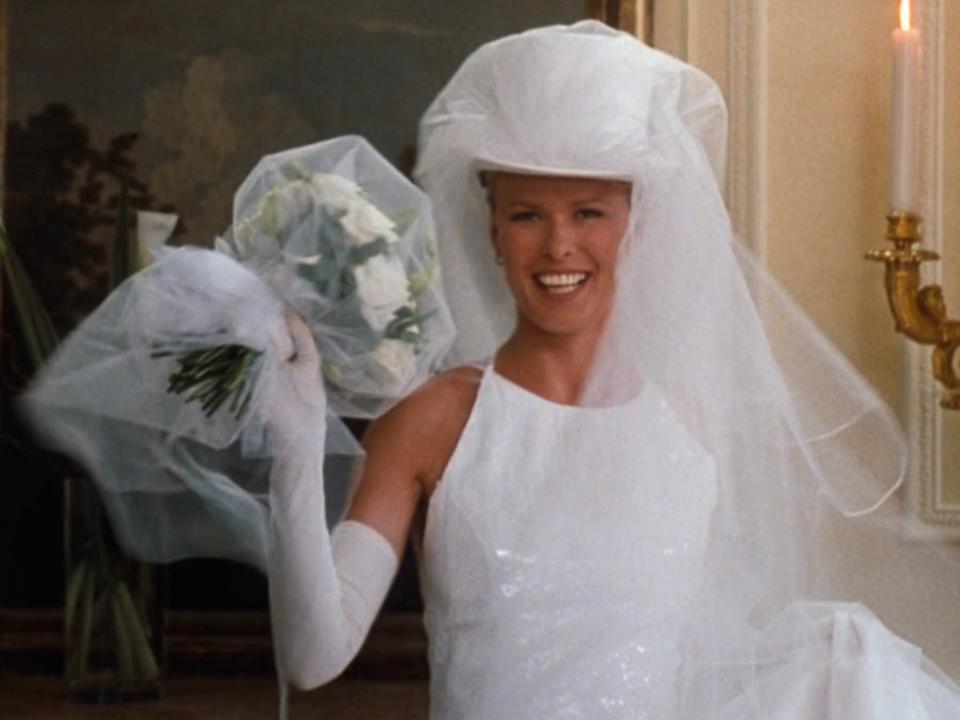 wedding dress the parent trap