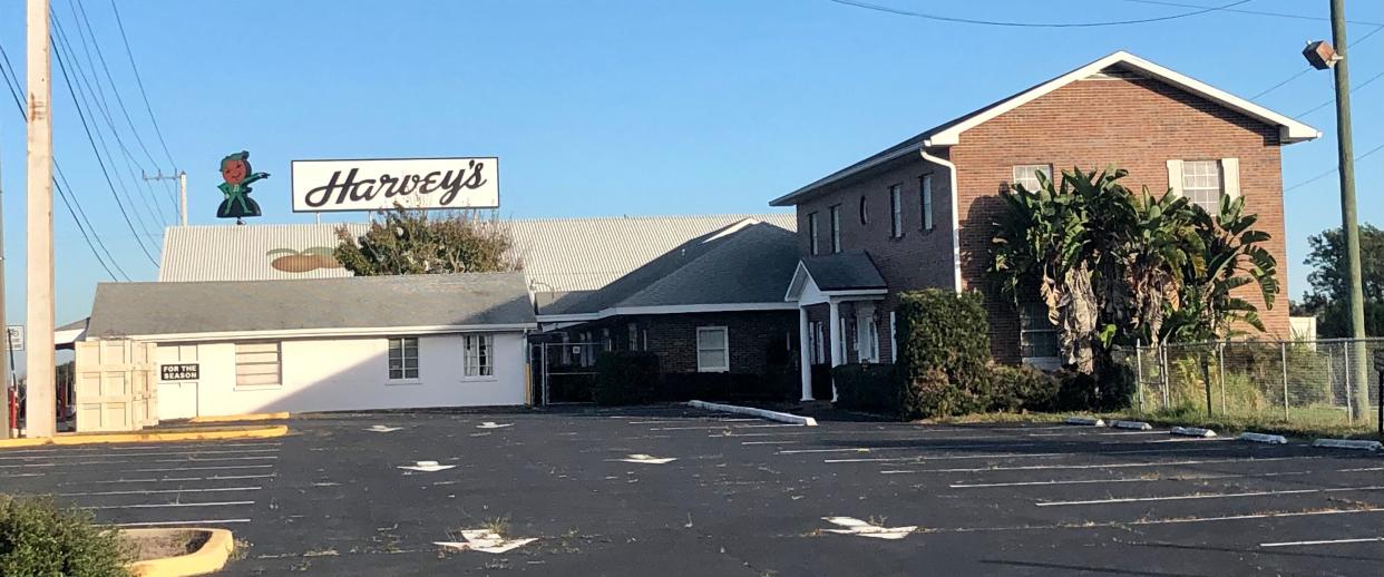 Harvey's sits empty and in disuse on U.S. 1 south of Rockledge. The iconic store and packing center will be turned into storage units.