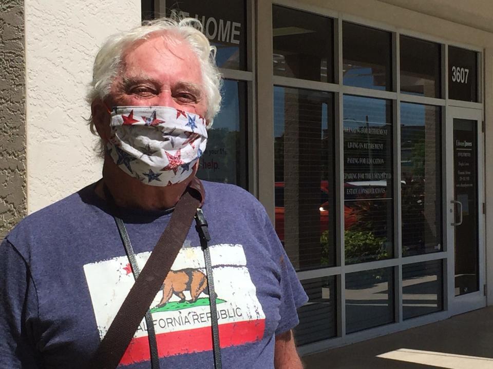 Alan Green of Naples, Fla., went to a clinic for a coronavirus antibody test. He was told the testing slots were all booked. He  got  tested later and learned he had not been infected.