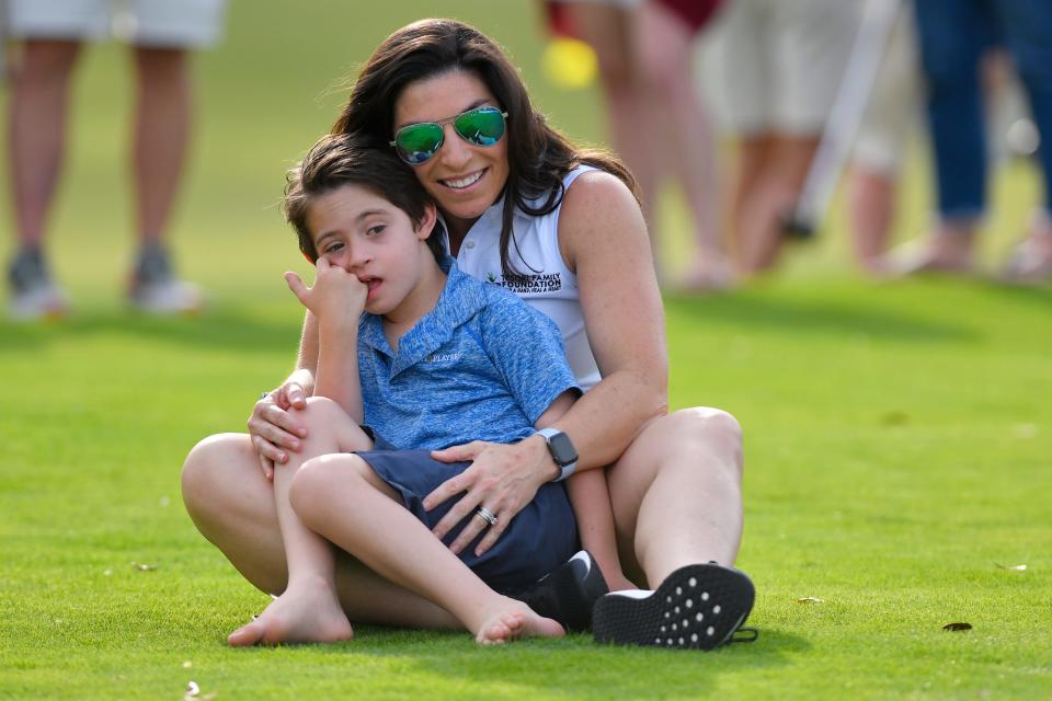 Michelle Tesori and her husband Paul have conducted a series of clinics for special-needs children such as their son Isaiah, since forming the Tesori Family Foundation in 2014.