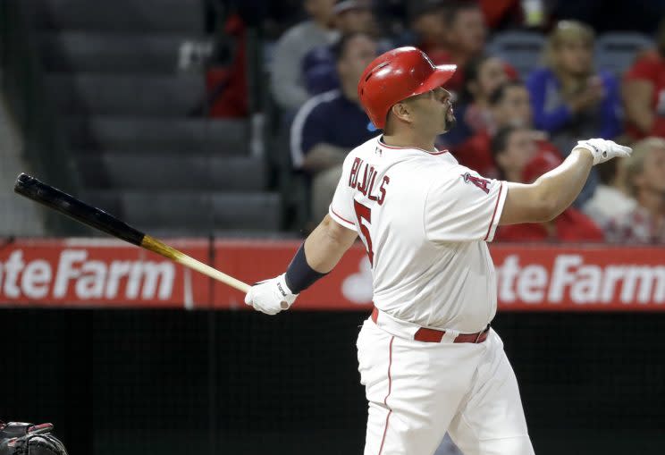 Albert Pujols is just the ninth member of the 600 home run club. (AP Photo)