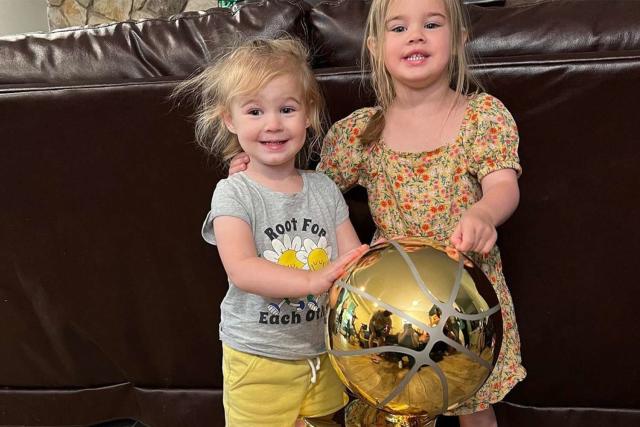 Jason Kelce's Daughters Pose with NBA Trophy After He Doesn't List it Amongst Best Sports Awards