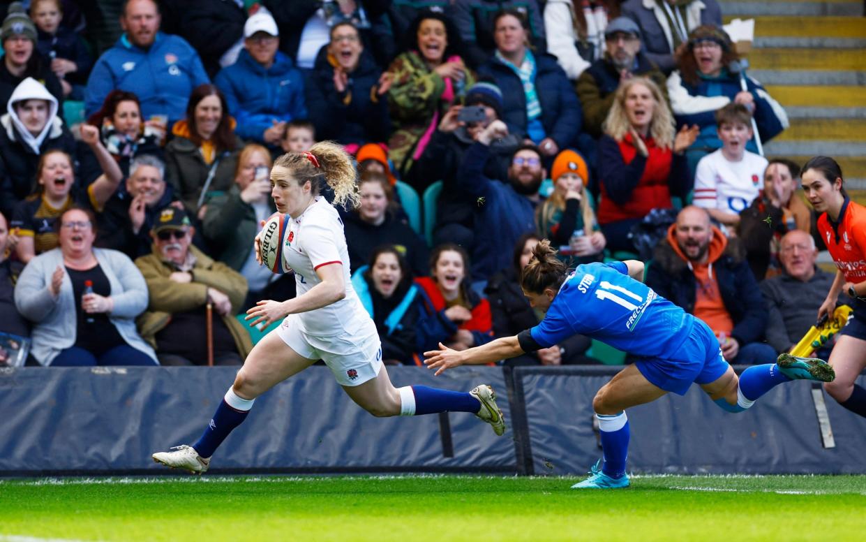 England v Italy live: Score and latest updates from Women’s Six Nations - Reuters/Andrew Boyers