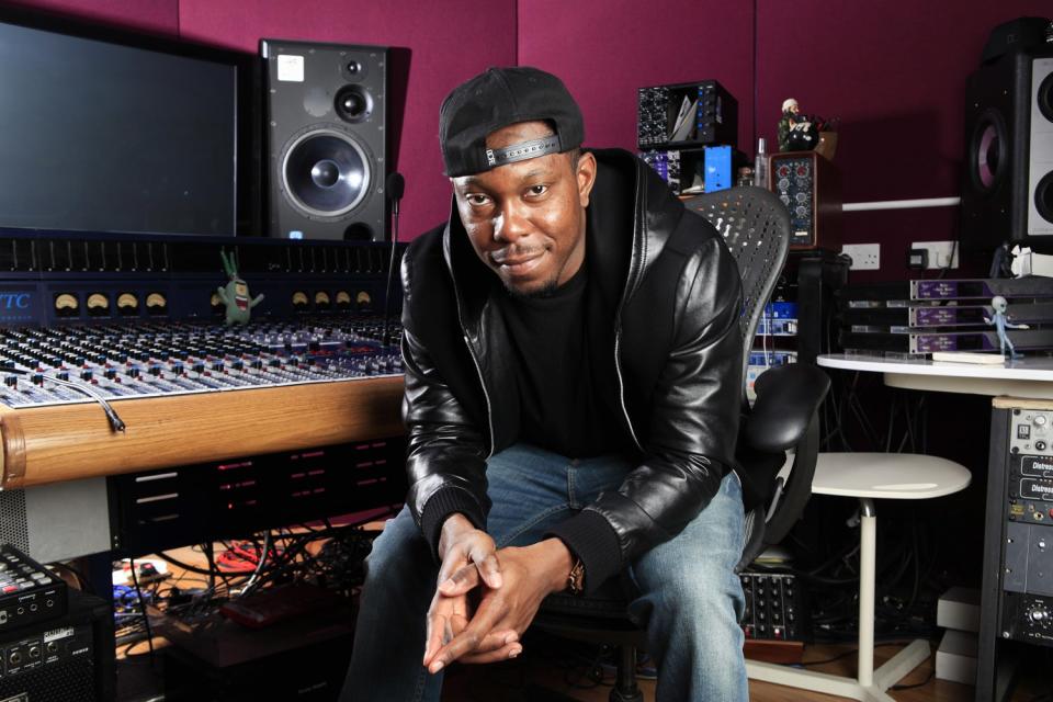 Rapper Dizzee Rascal photographed in his music studios in south east London (Rebecca Reid)