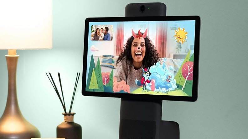 Make video chatting fun again with the Facebook Portal.