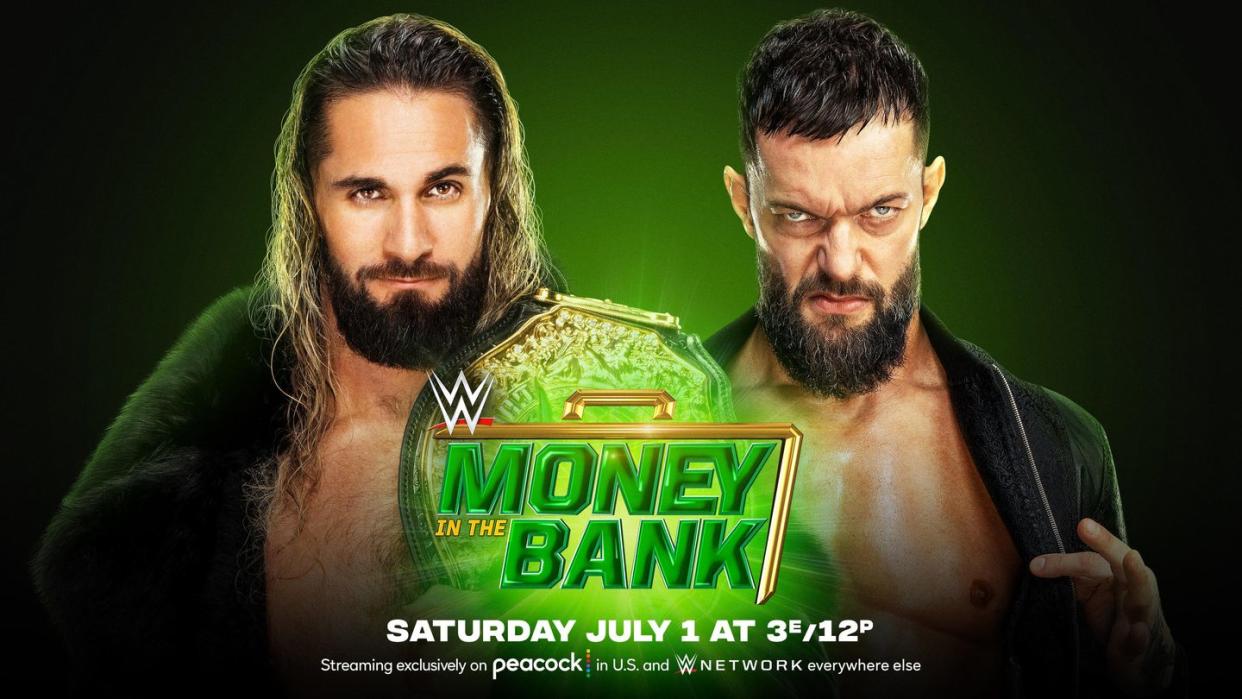 wwe money in the bank 2023 seth rollins vs finn balor