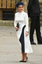 The Countess of Wessex arrives at the Commonwealth Service at Westminster Abbey, London on Commonwealth Day. The service is the Duke and Duchess of Sussex's final official engagement before they quit royal life.