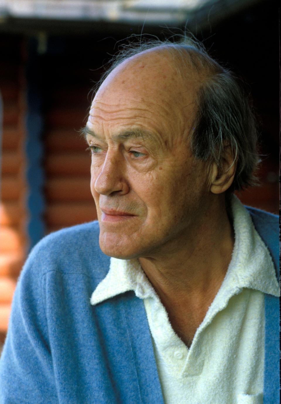 Oslo 1985 Roald Dahl, British author. Photo: Inge Gjellesvik / NTB / NTB