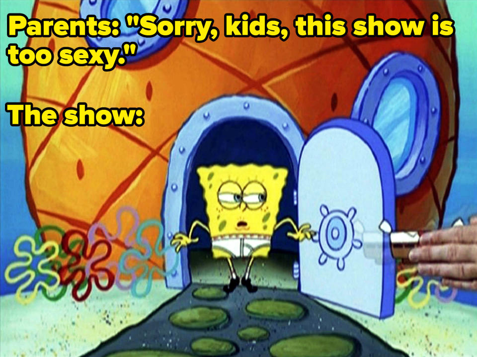 "Sorry, kids, this show is too sexy."