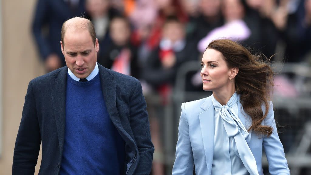 the prince and princess of wales visit northern ireland