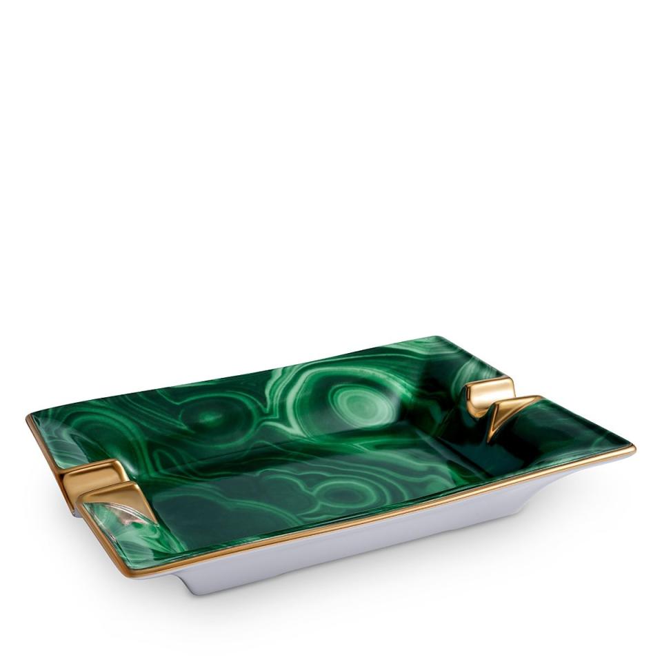 <p><a href="https://go.redirectingat.com?id=74968X1596630&url=https%3A%2F%2Fwww.bloomingdales.com%2Fshop%2Fproduct%2Flobjet-malachite-ashtray%3FID%3D4548067&sref=https%3A%2F%2F" rel="nofollow noopener" target="_blank" data-ylk="slk:Shop Now;elm:context_link;itc:0;sec:content-canvas" class="link ">Shop Now</a></p><p>Malachite Ashtray</p><p>bloomingdales.com</p><p>$225.00</p>