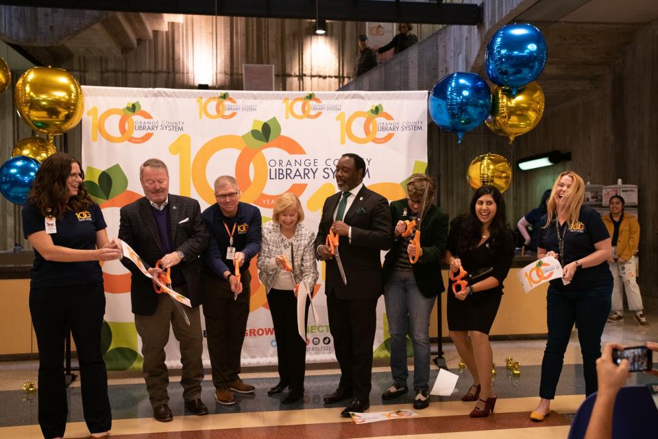 The Orange County Public Library System is honoring 100 years of service to the community with various activities and memorabilia throughout 2023.