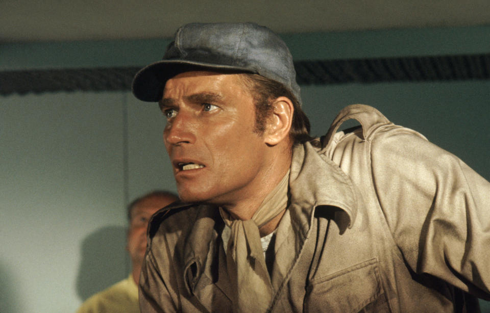 SOYLENT GREEN, Charlton Heston, 1973