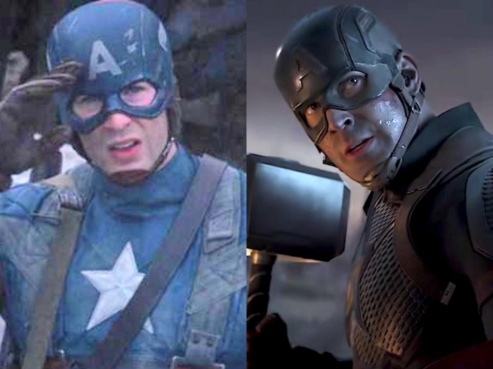 cap then and now