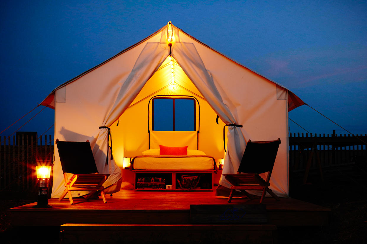 Camp Rockaway at dusk (Source: Camp Rockaway, Kent Johnson)