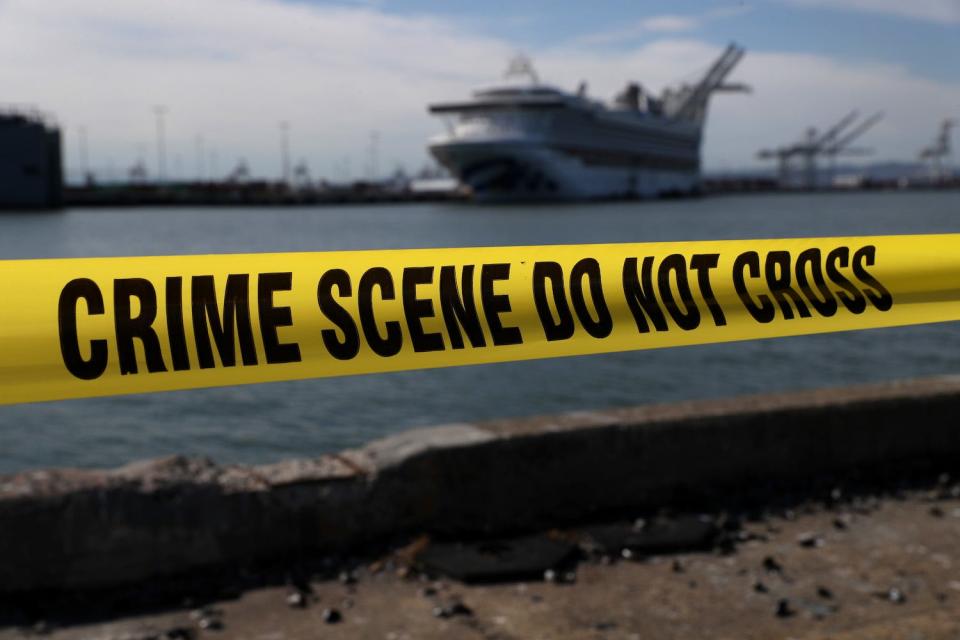 Princess Cruises  crime scene