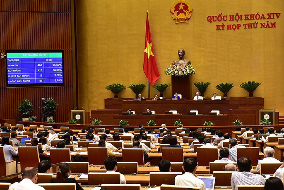 Today, lawmakers in Vietnam voted in favor of a bill that requires tech