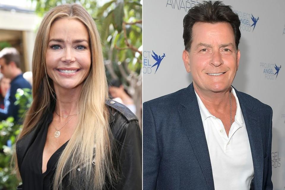 Denise Richards and Charlie Sheen | Gisela Schober/Getty; Charley Gallay/Getty