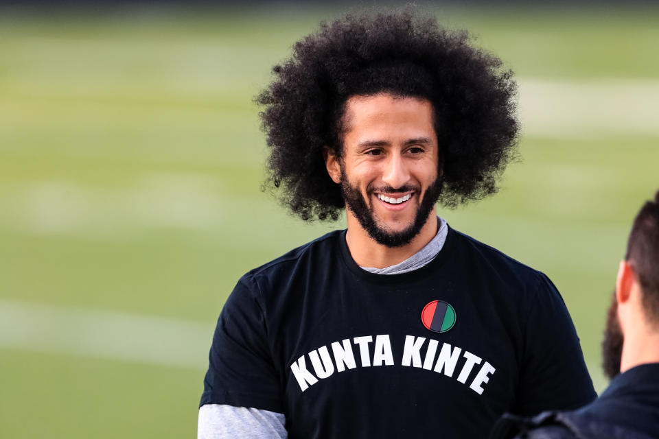 Netflix will stream a six-episode series on Colin Kaepernick. (Photo by Carmen Mandato/Getty Images)