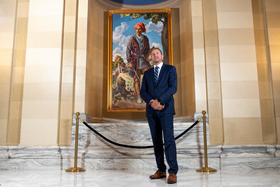 Wes Nofire, Oklahoma Native American affairs liaison, took office earlier in September after he was appointed to the post by Gov. Kevin Stitt.