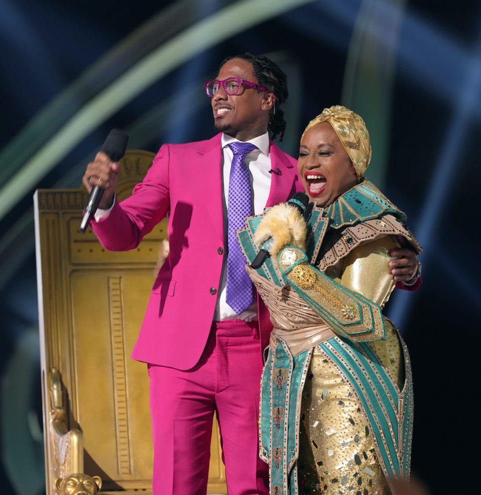 Jenifer Lewis Nick Cannon the Masked SInger