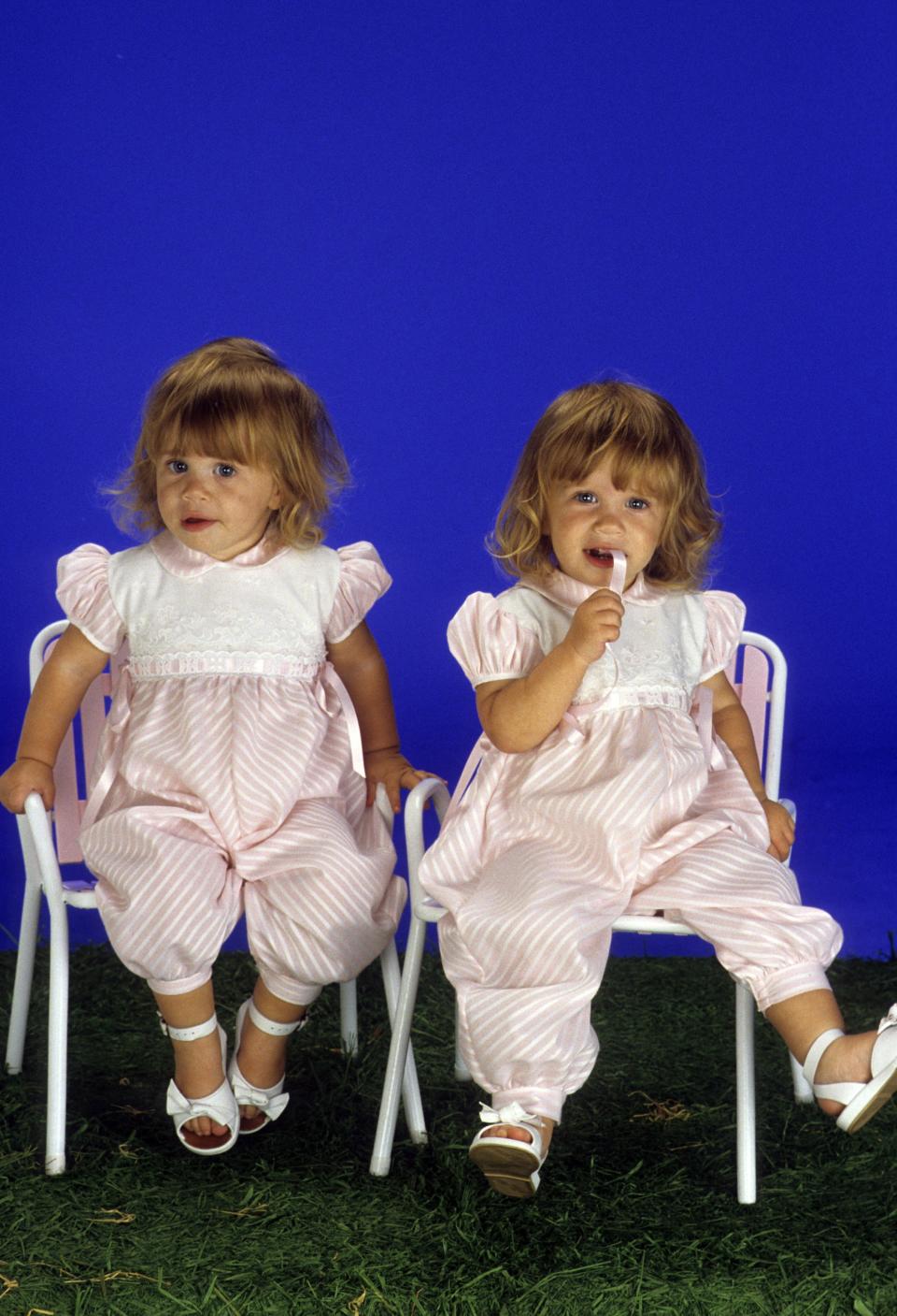 A press photo of the twins.