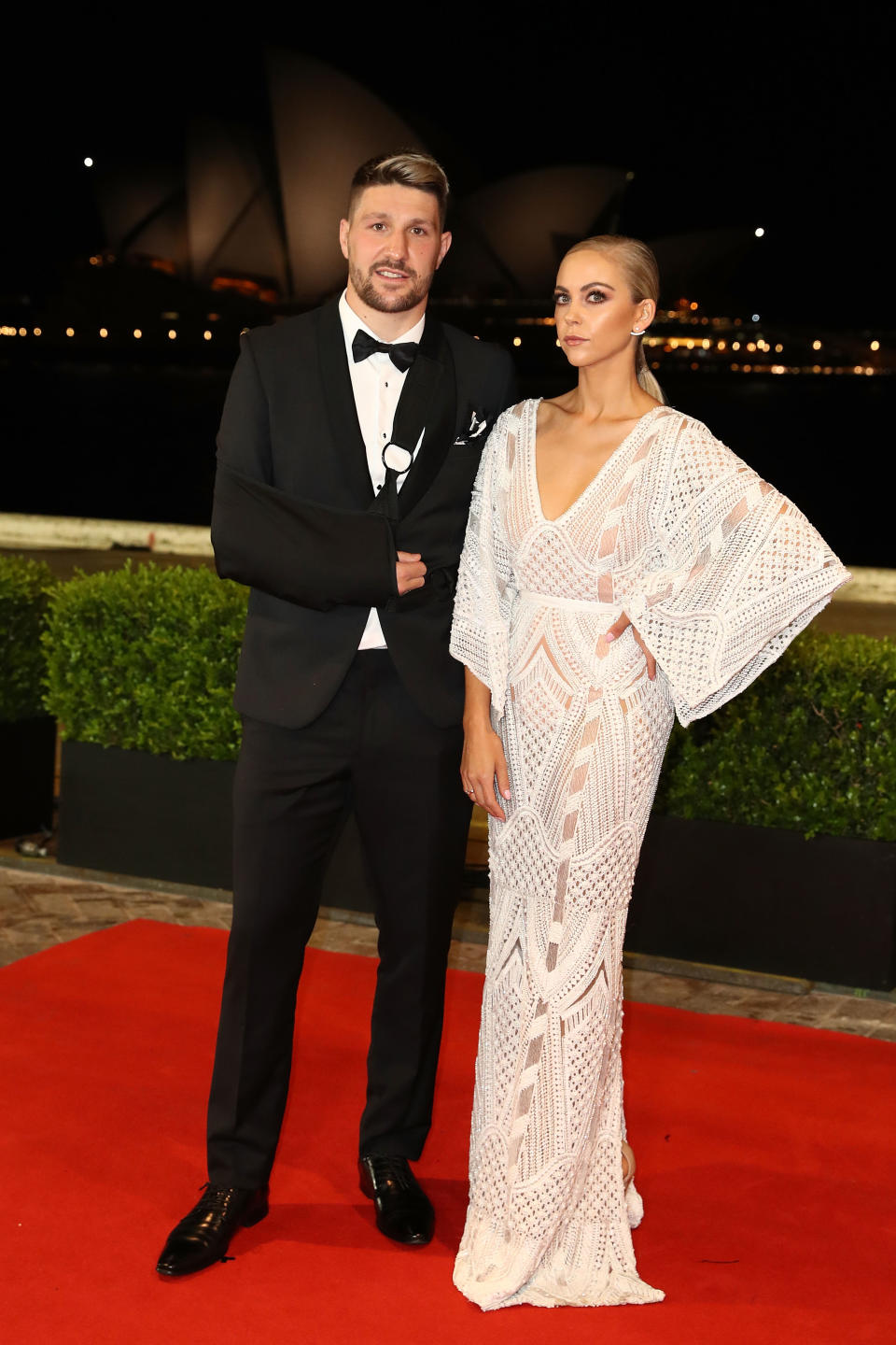 Carley and Gareth Widdop