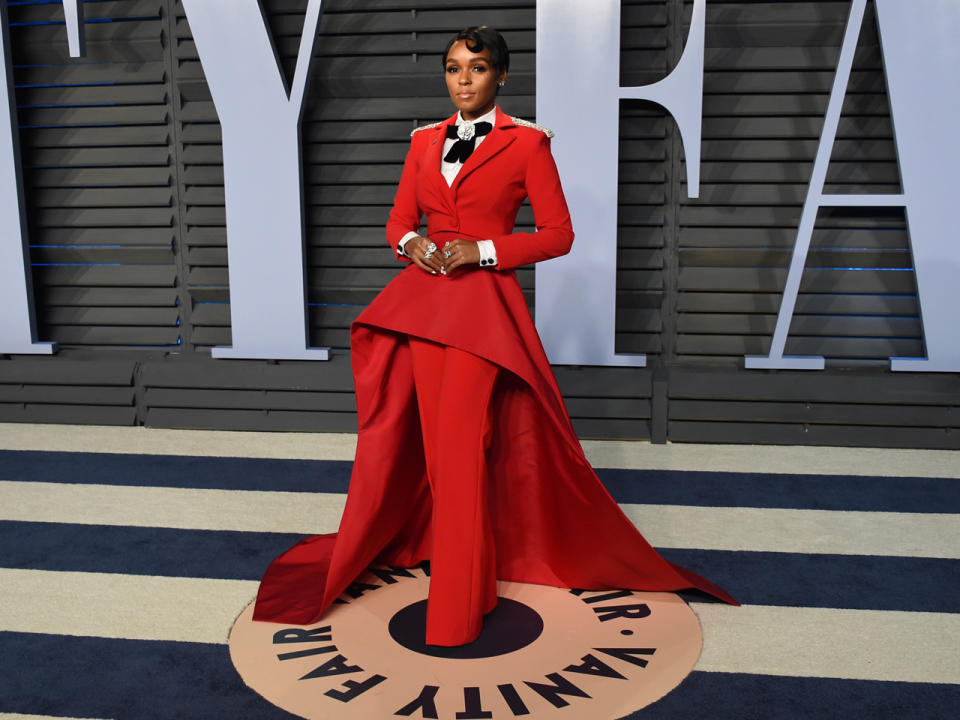 Janelle Monáe war auf der “Vanity Fair Oscar Party” mit von der Partie. (Symbolbild/Bild-Copyright: Evan Agostini/Invision/AP)