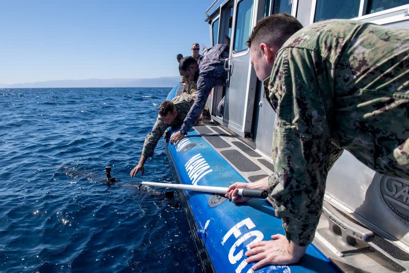 FILE PHOTO: 60 Nations Maritime Exercise in Gulf