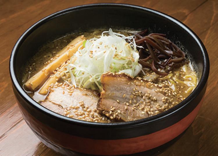 「焙煎芝麻味噌拉麵（焙煎ごまみそらーめん）」850日圓