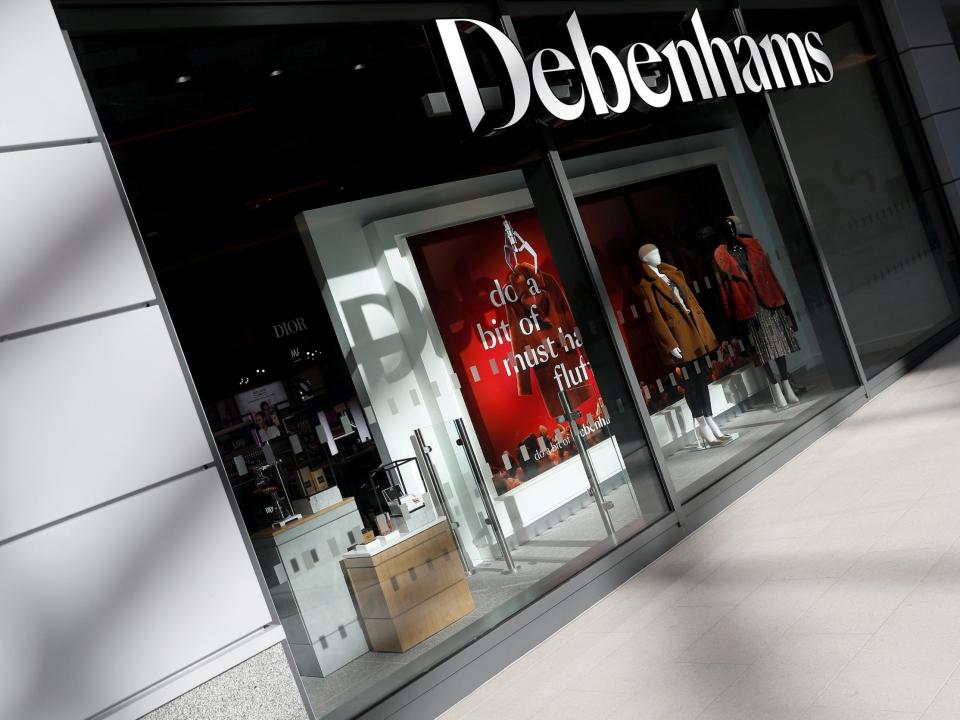 Debenhams falls into administration as lenders take control