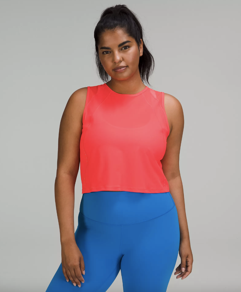 Sculpt Cropped Tank Top (Photo via Lululemon)