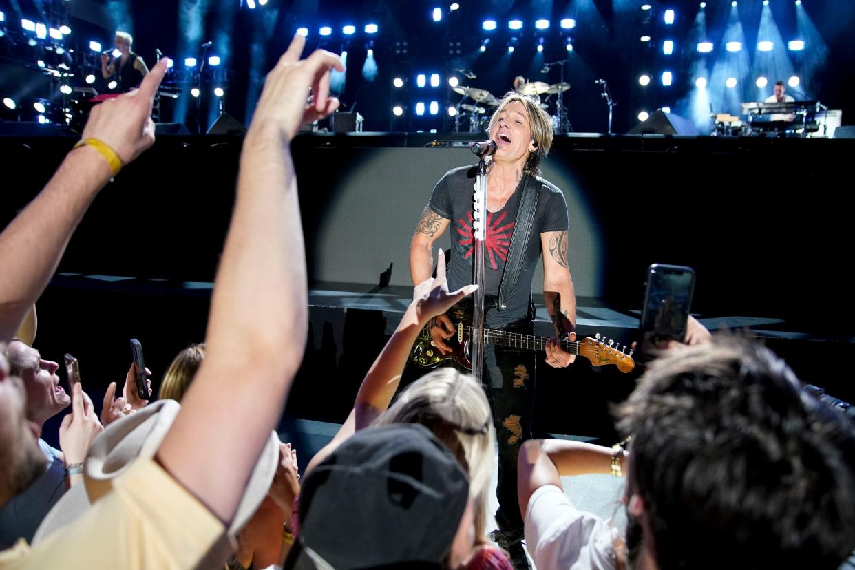 Keith Urban performing in Nashville, Tenn., earlier this month.