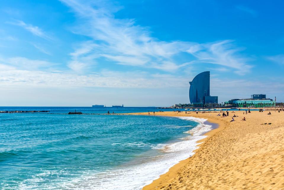 Barcelona has eight main city beaches to choose from, and dozens more in nearby areas (Getty Images/iStockphoto)