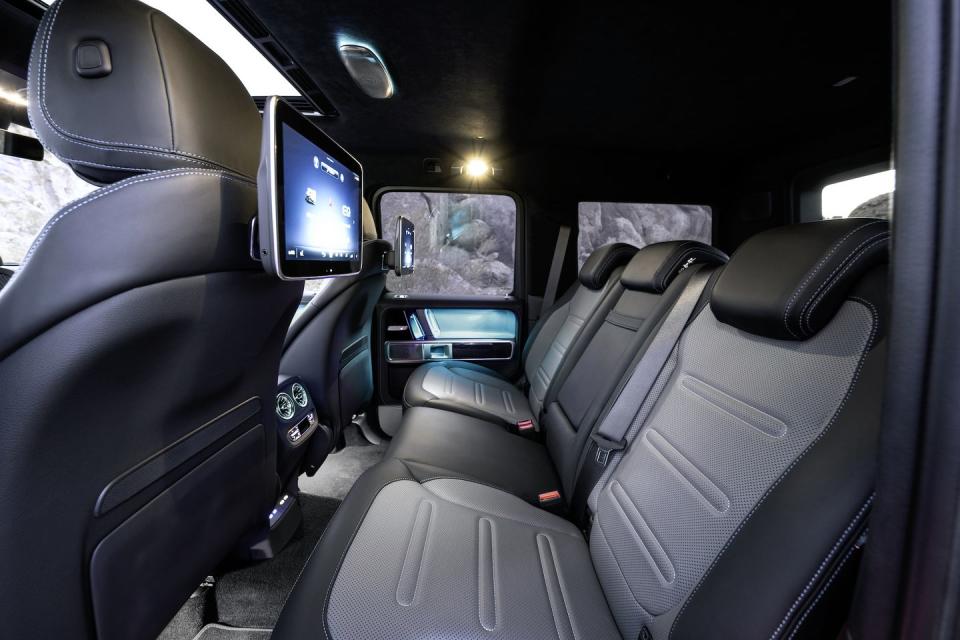 mercedes benz g 580 with eq technology press images