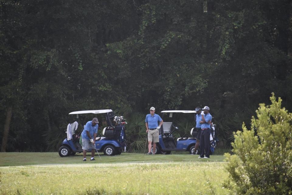The 2021 GRU Golf Tournament to benefit Williams Elementary School was held at the Ironwood Golf Course in northeast Gainesville.
