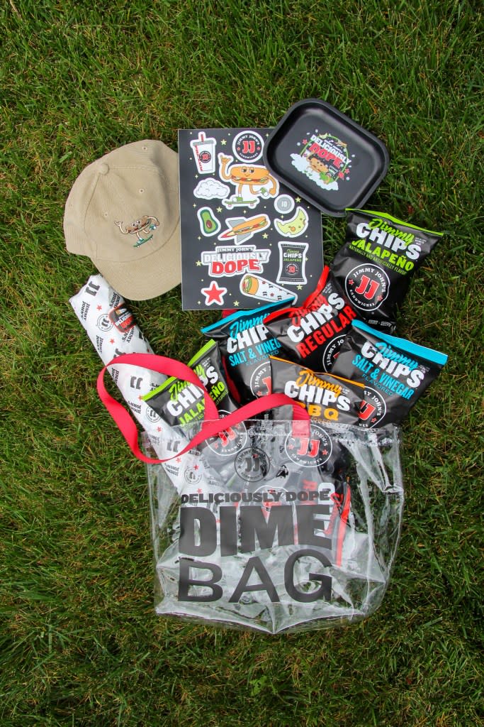 Jimmy John’s Deliciously Dope Dime Bag is a specially curated meal to cure everyone’s munchies. Jimmy John's